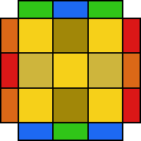 Würfelbild: H-Perm